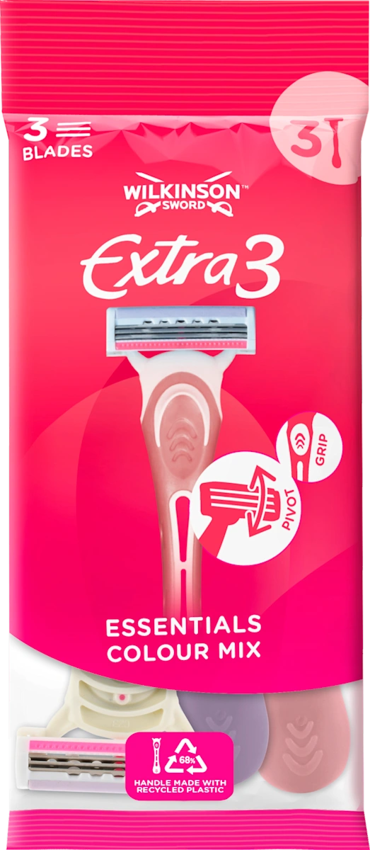 Extra 3 jednokratni brijač za žene, 1 kom