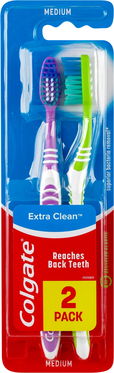 Extra CLEAN četkice za zube – medium, više vrsta, 2 kom