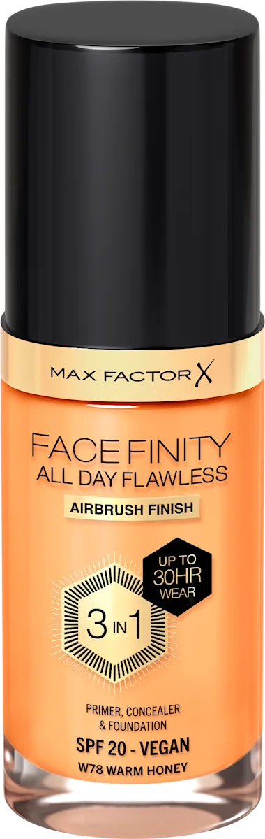 FACE FINITY ALL DAY FLAWLESS 3IN1 tečni puder -..., 30 ml