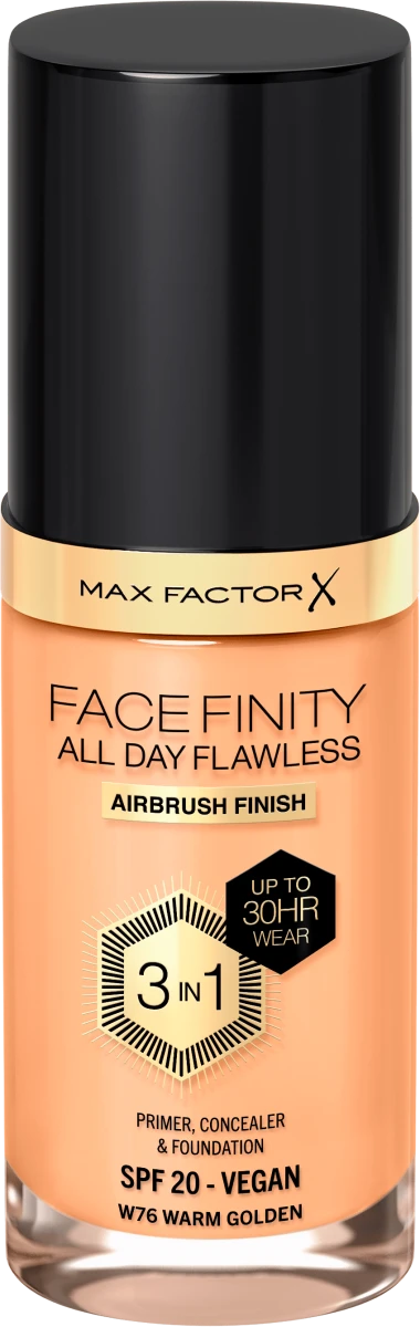 FACE FINITY ALL DAY FLAWLESS 3IN1 tečni puder -..., 30 ml