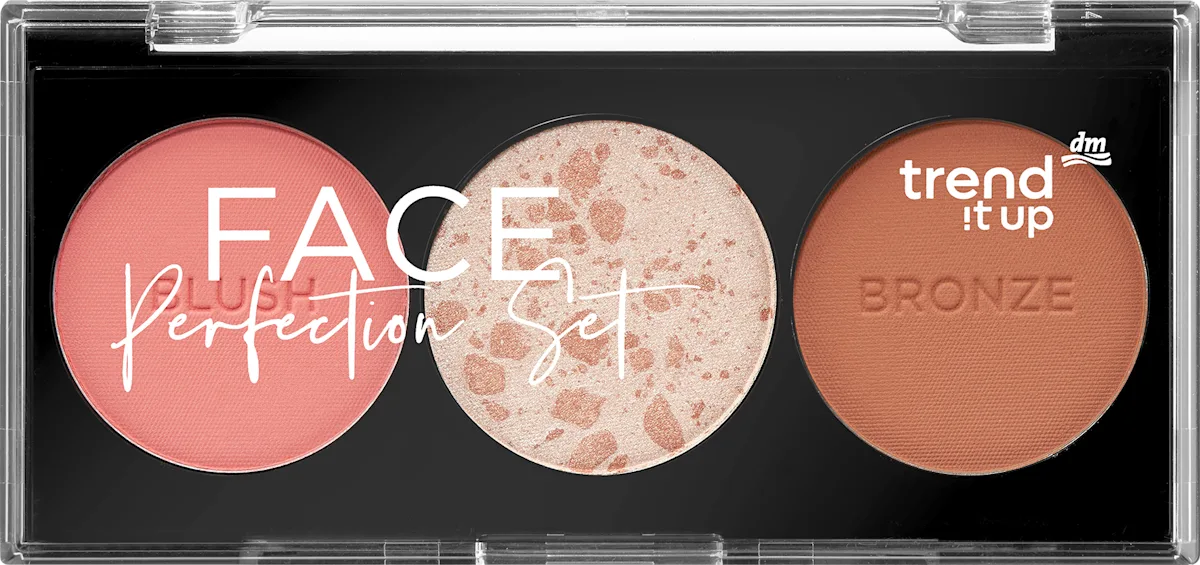 FACE Perfection Set - paleta rumenilo, bronzer i..., 1 kom