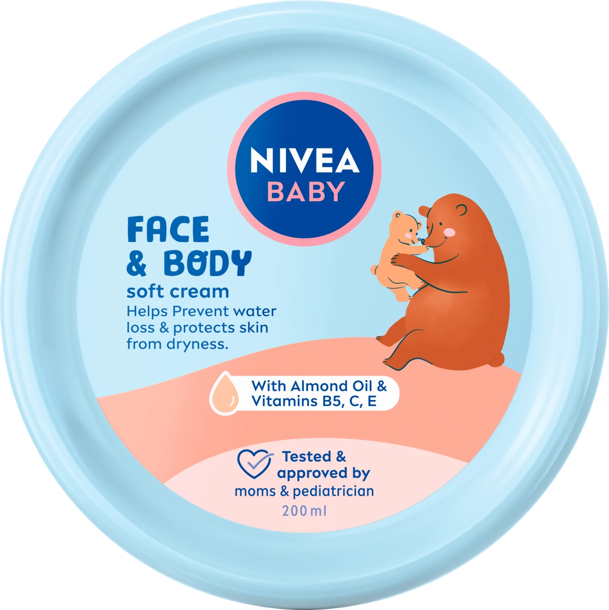FACE&BODY dečija krema, 200 ml