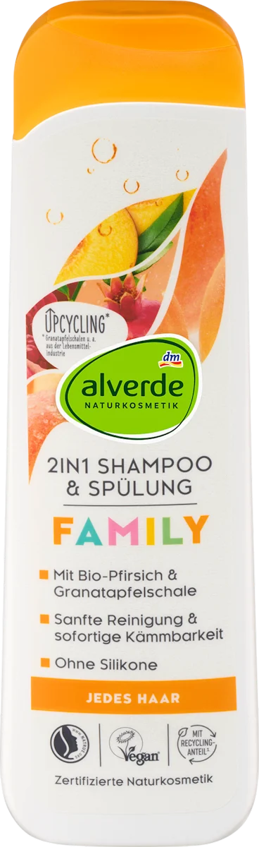 FAMILY šampon i regenerator za kosu 2u1, 300 ml