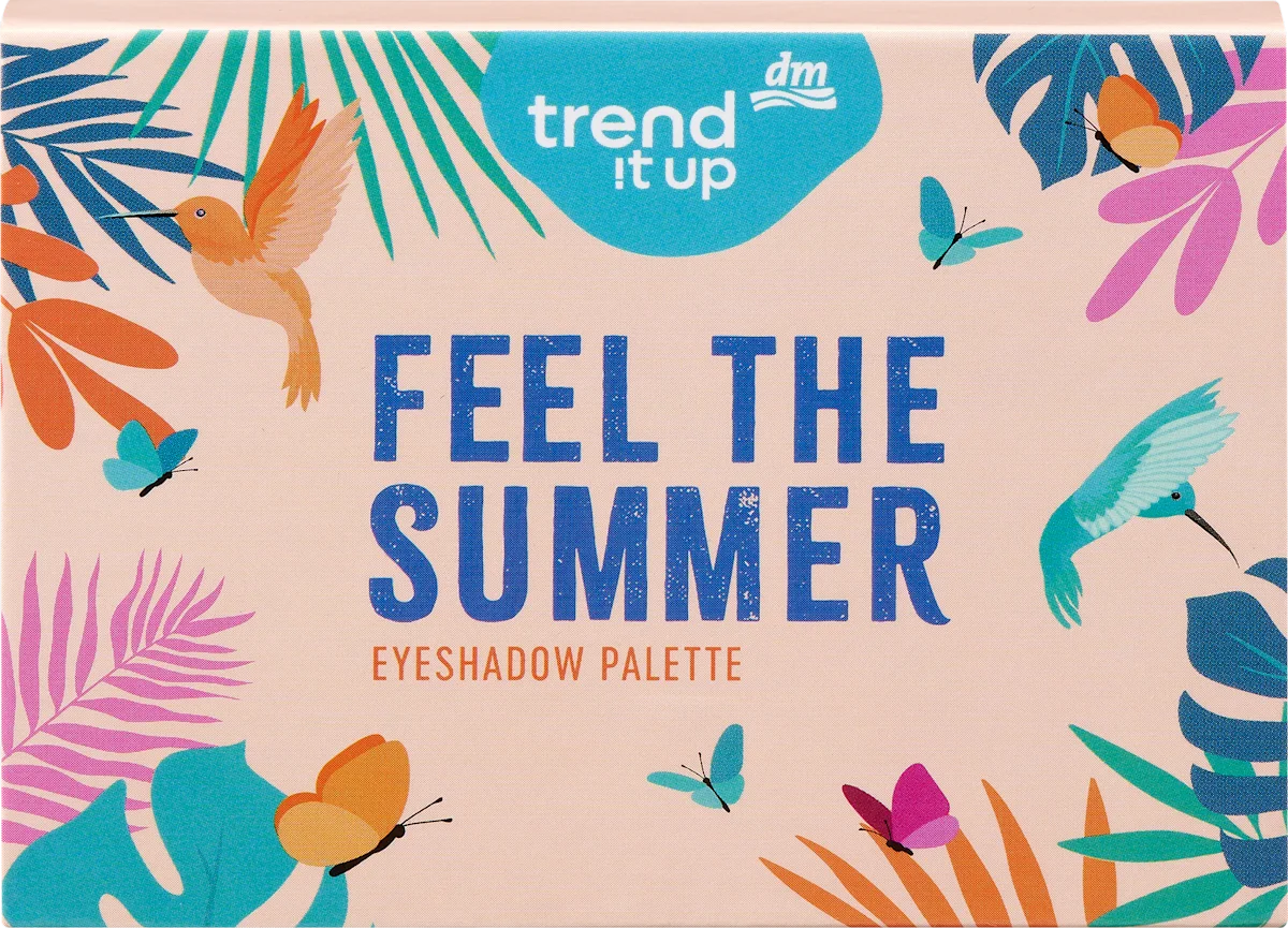 FEEL THE SUMMER paleta senki za oči, 3,6 g