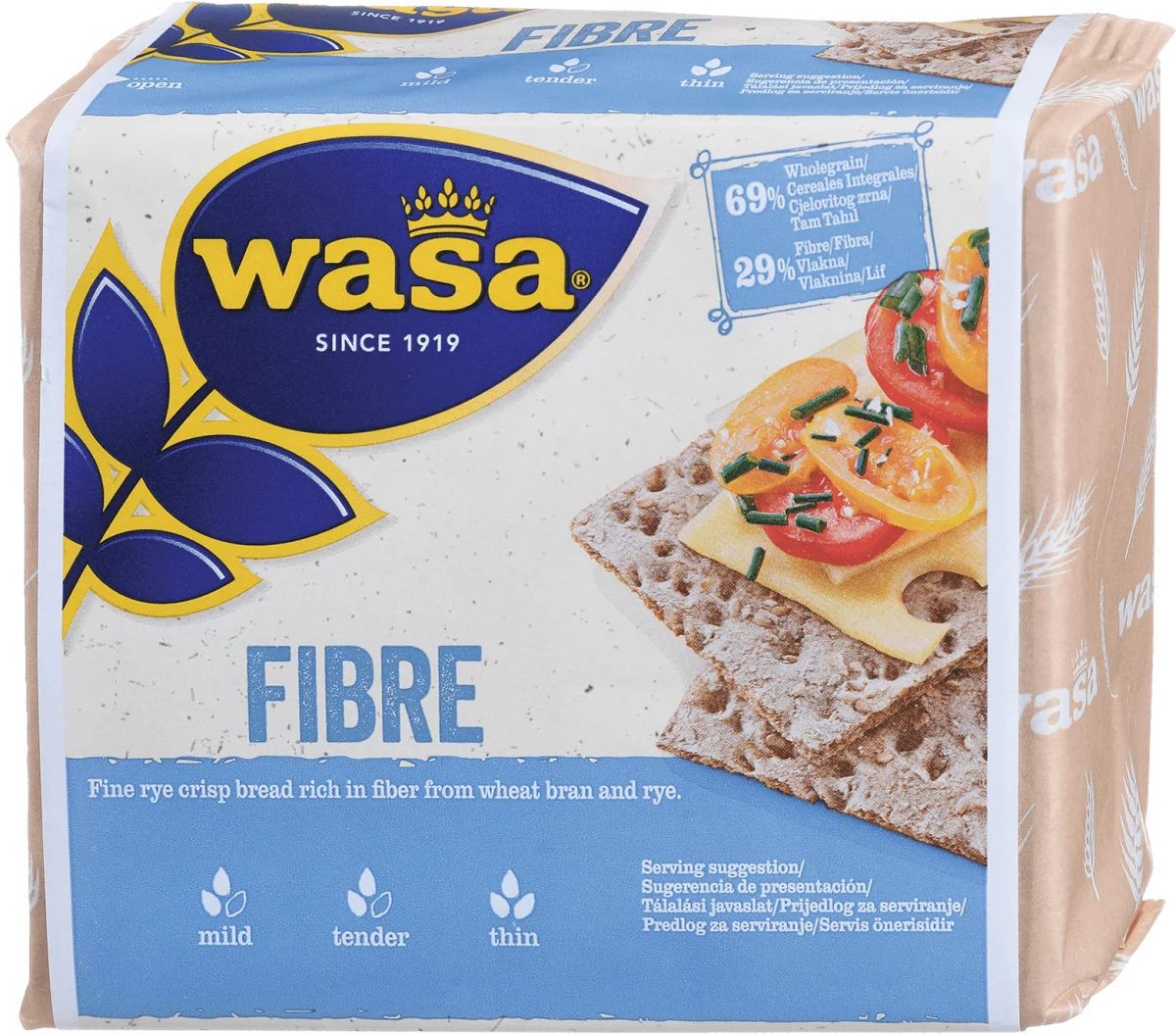 FIBRE- hrskavi hleb, 230 g