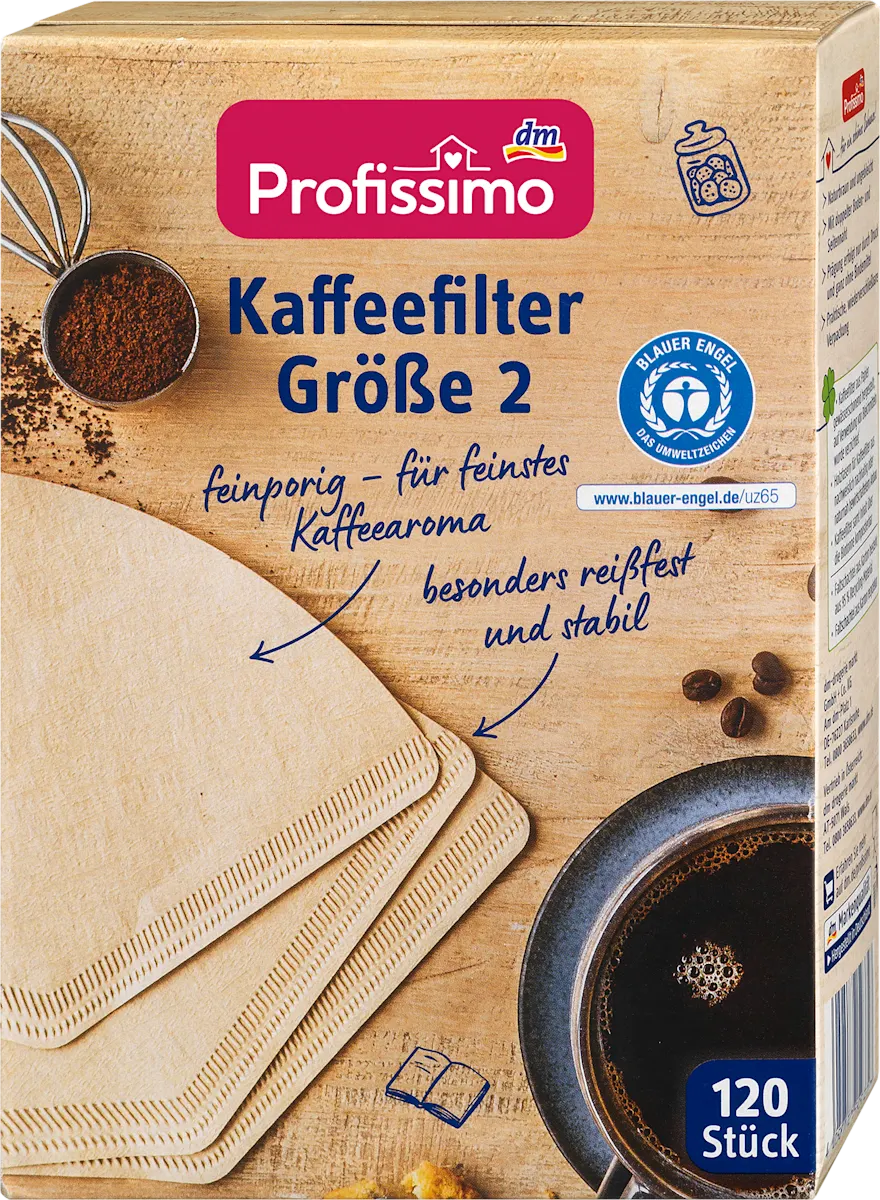 Filter za kafu - veličina 2, 120 kom