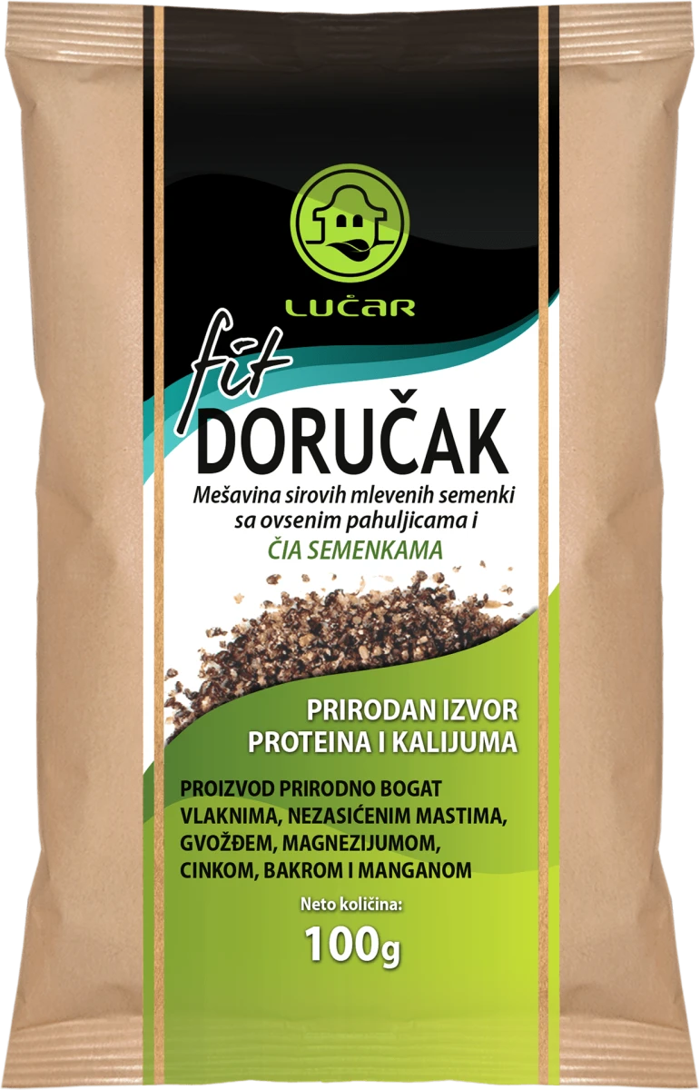 fit DORUČAK - mešavina sirovih mlevenih semenki..., 100 g