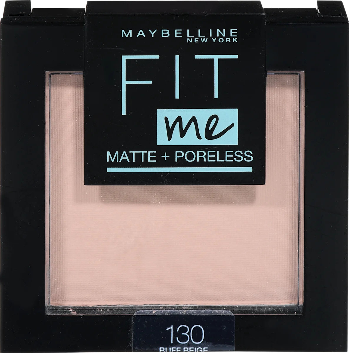 Fit me Matte &amp; Poreless kompaktni puder – 130 Buff Beige, 1 kom