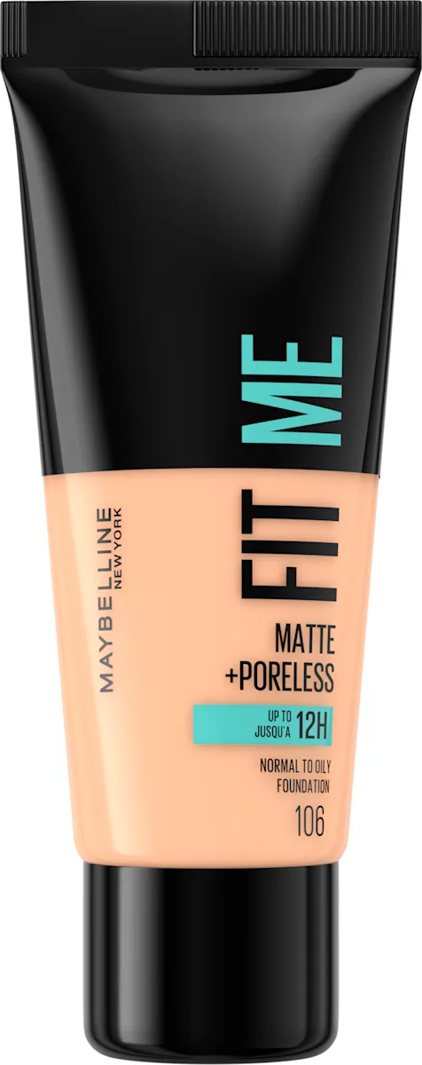 Fit me tečni puder – 106 Peach Beige, 30 ml