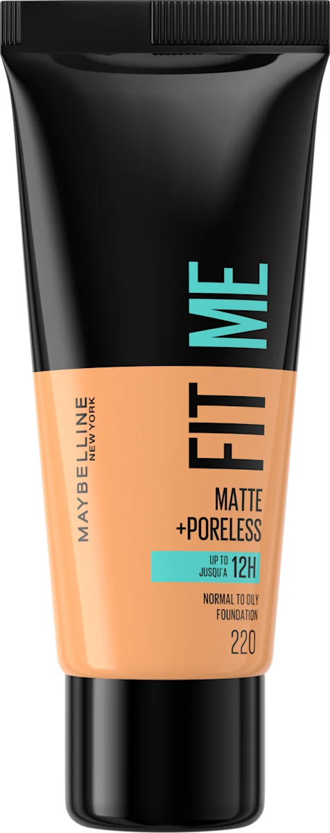 Fit me tečni puder – 220 Natural Beige, 30 ml