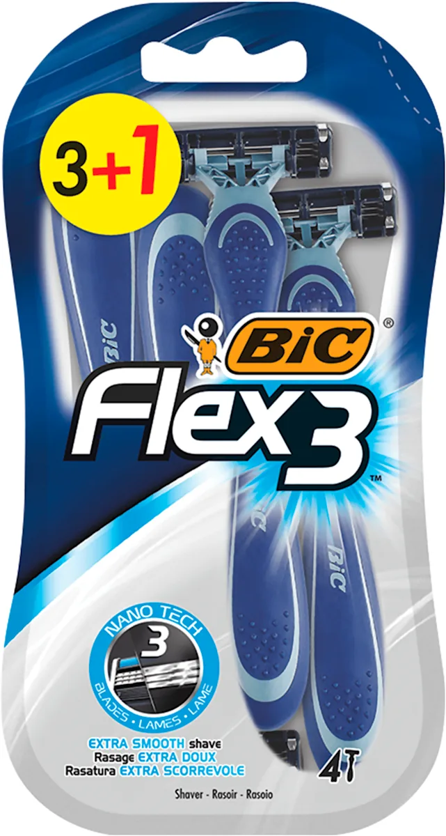 Flex 3 muški brijač 3+1, 1 kom