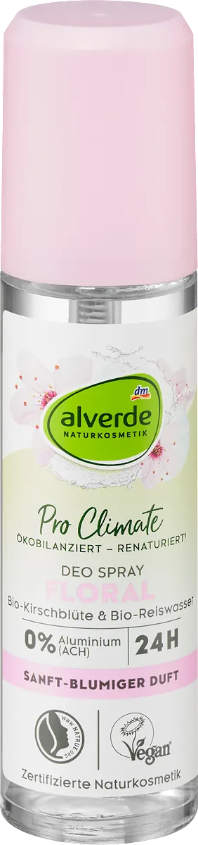 FLORAL Deo sprej - cvet trešnje i organska..., 75 ml