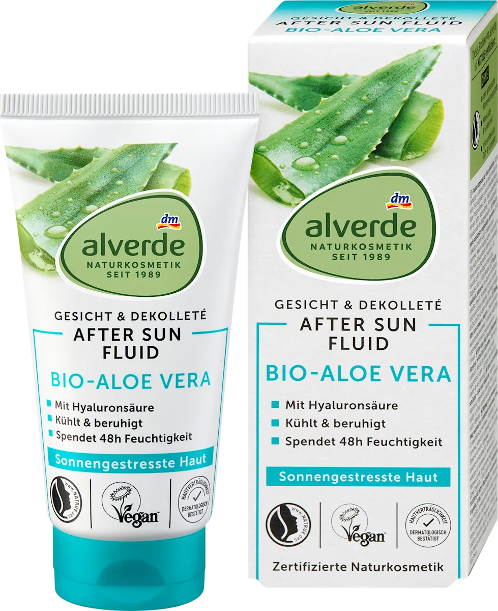 Fluid za lice posle sunčanja sa alojom verom, 50 ml