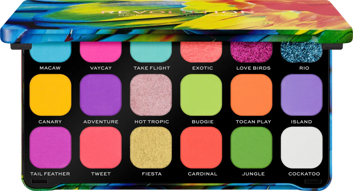 Forever Flawless paleta senki - Bird of Paradise, 19,8 g