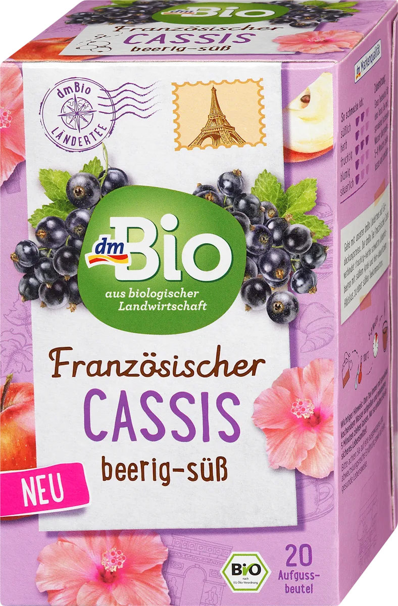 Francuski čaj Cassis - 20 kesica, 40 g