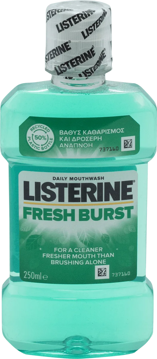 FRESH BURST tečnost za ispiranje usta, 250 ml