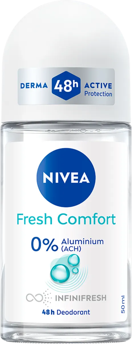 Fresh Comfort  0% aluminium roll-on, 50 ml