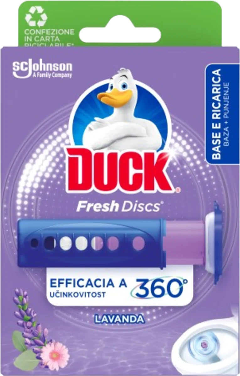 Fresh Discs osveživač WC šolje - LAVANDA, 1 kom