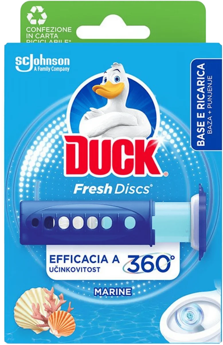 Fresh Discs osveživač WC šolje - MARINE, 1 kom