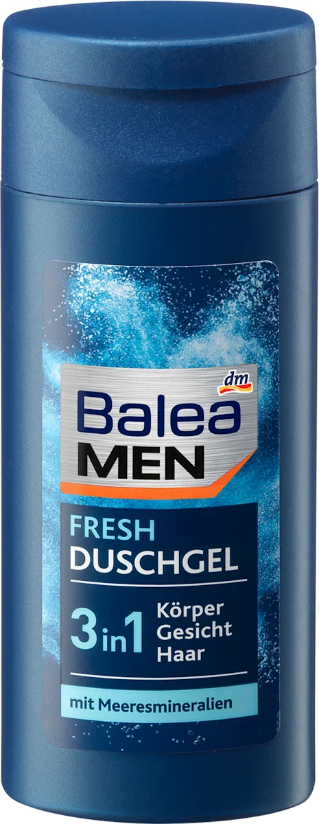 Fresh gel za tuširanje 3u1, 50 ml