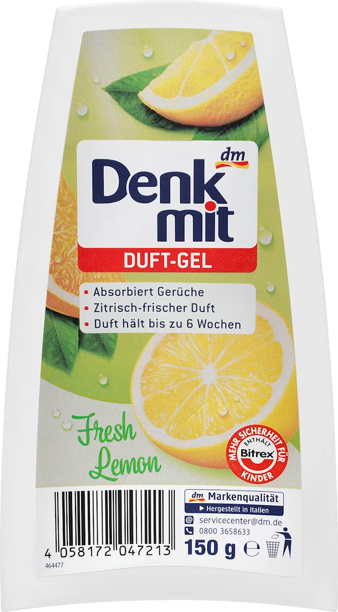 Fresh Lemon osveživač prostora u gelu, 150 g