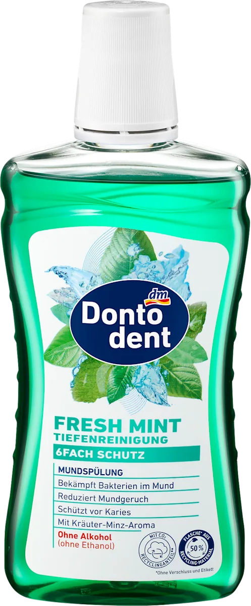 Fresh Mint tečnost za ispiranja usta, 500 ml