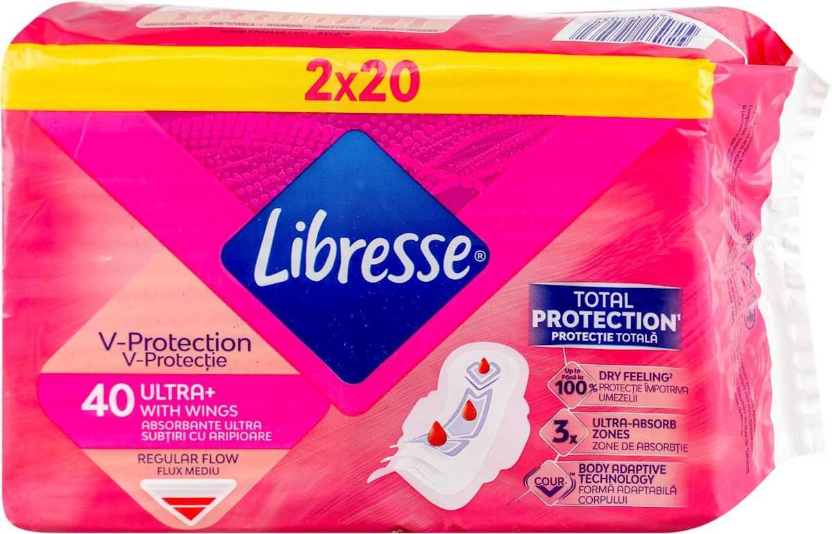Freshness&Protection ciklusni ulošci - ULTRA +, 40 kom