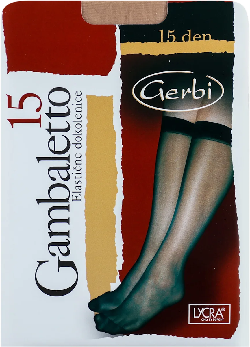 GAMBALETTO dokolenica, 15 DEN, boja kože, 2 kom