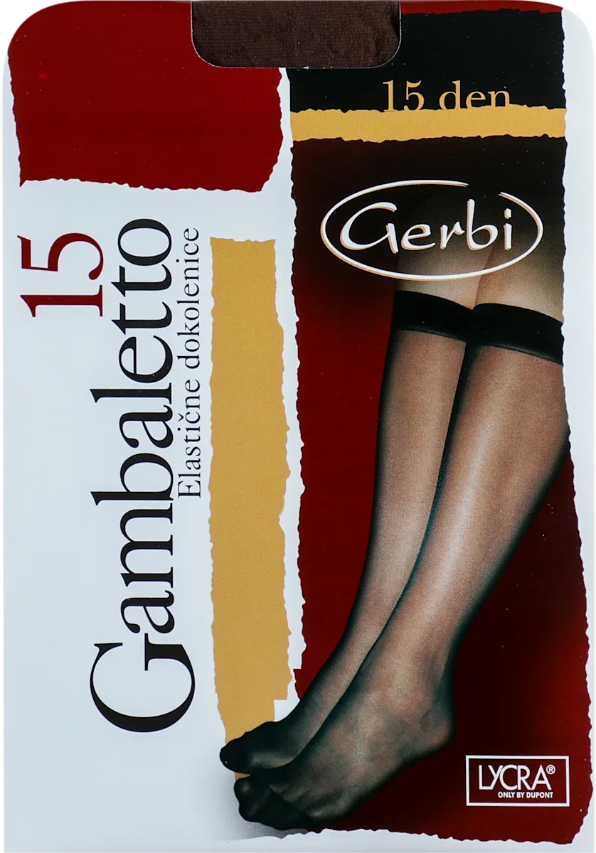 GAMBALETTO dokolenice, 15 DEN, tamno braon, 1 par, 1 kom