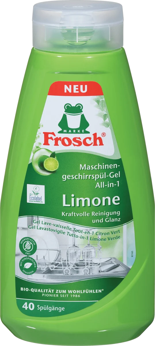 Gel detergent za mašinsko pranje sudova - Limone, 650 ml
