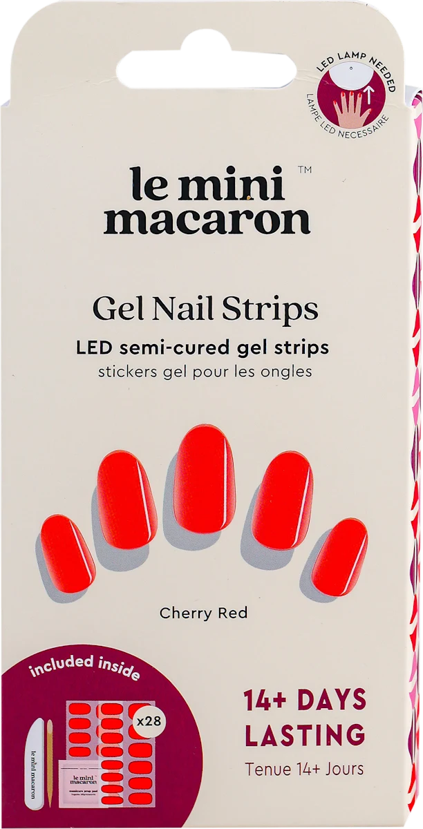 Gel folija za nokte - Cherry Red, 1 kom