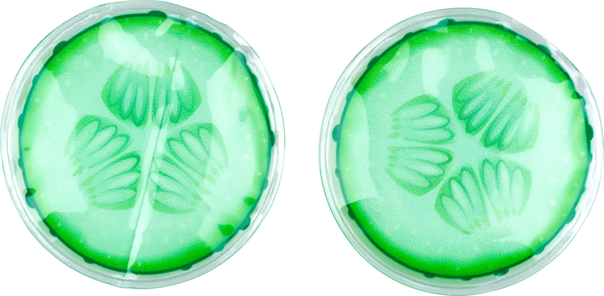 Gel jastučići za oči - krastavac, 1 par, 1 kom