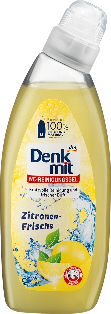 Gel za čišćenje WC-a - limun, 750 ml