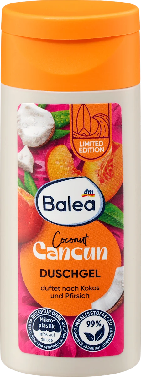 Gel za tuširanje - Coconut Cancun, putna ambalaža, 50 ml