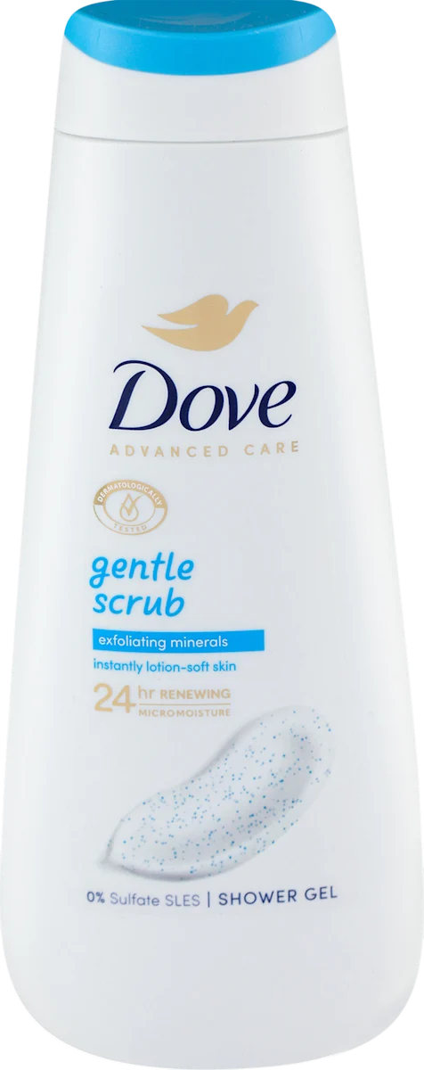 gentle scrub ADVANCED CARE Gel za tuširanje, 225 ml