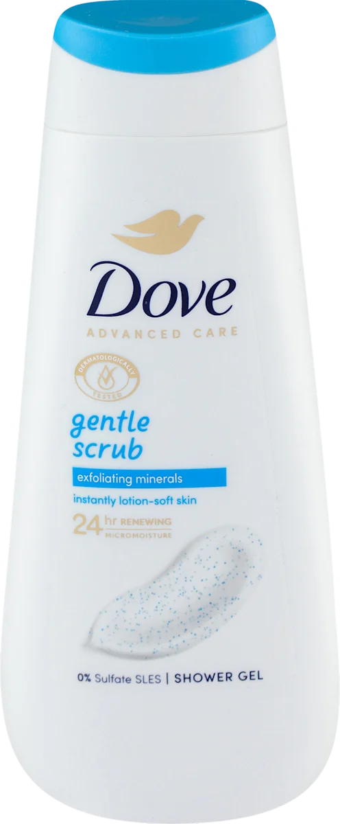 gentle scrub ADVANCED CARE Gel za tuširanje, 400 ml