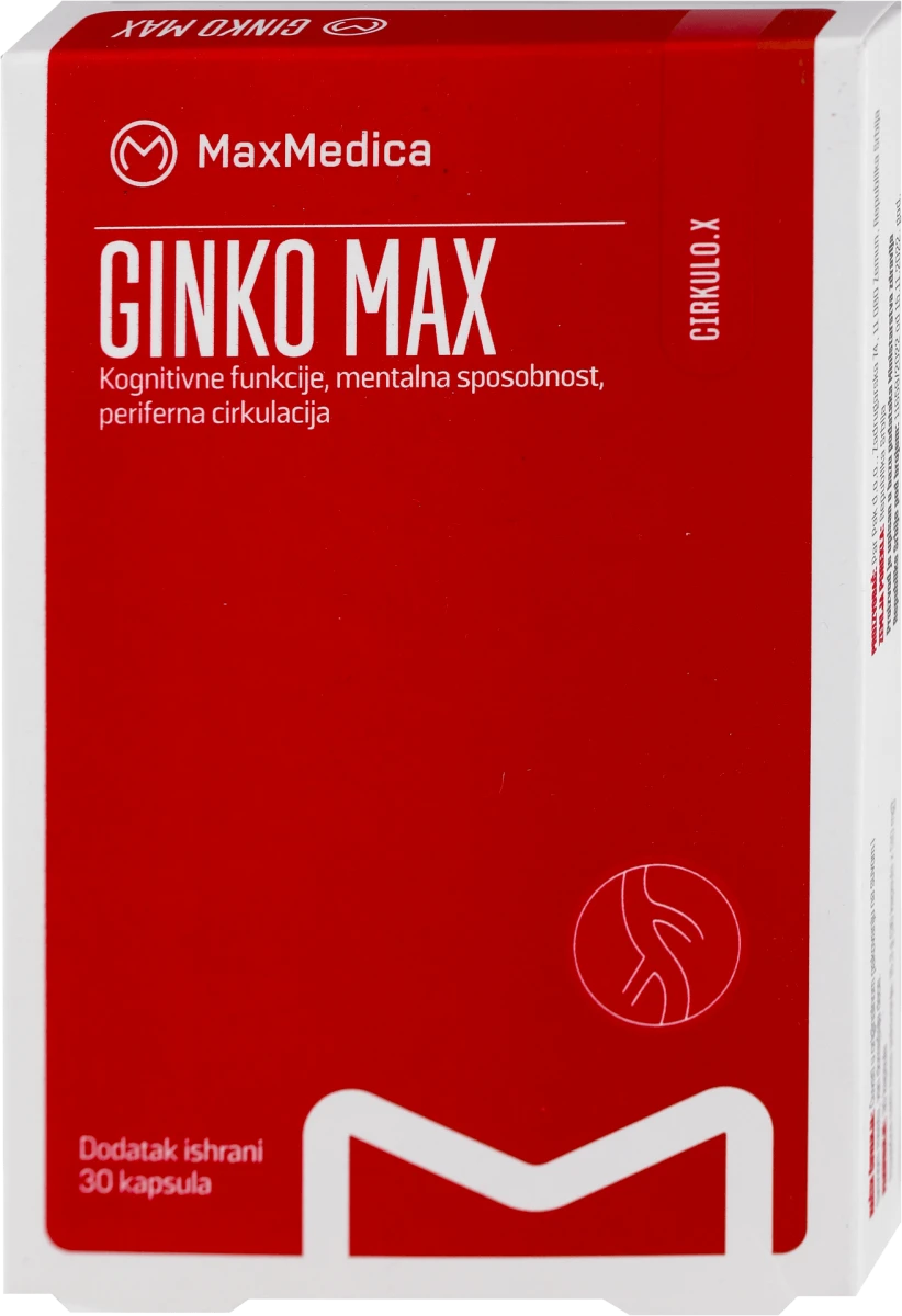 GINKO MAX kapsule, 30 kom