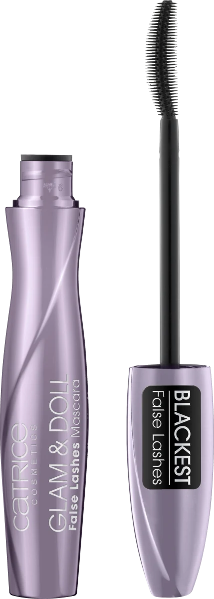 Glam & Doll False Lashes maskara – 010 Black, 1 kom