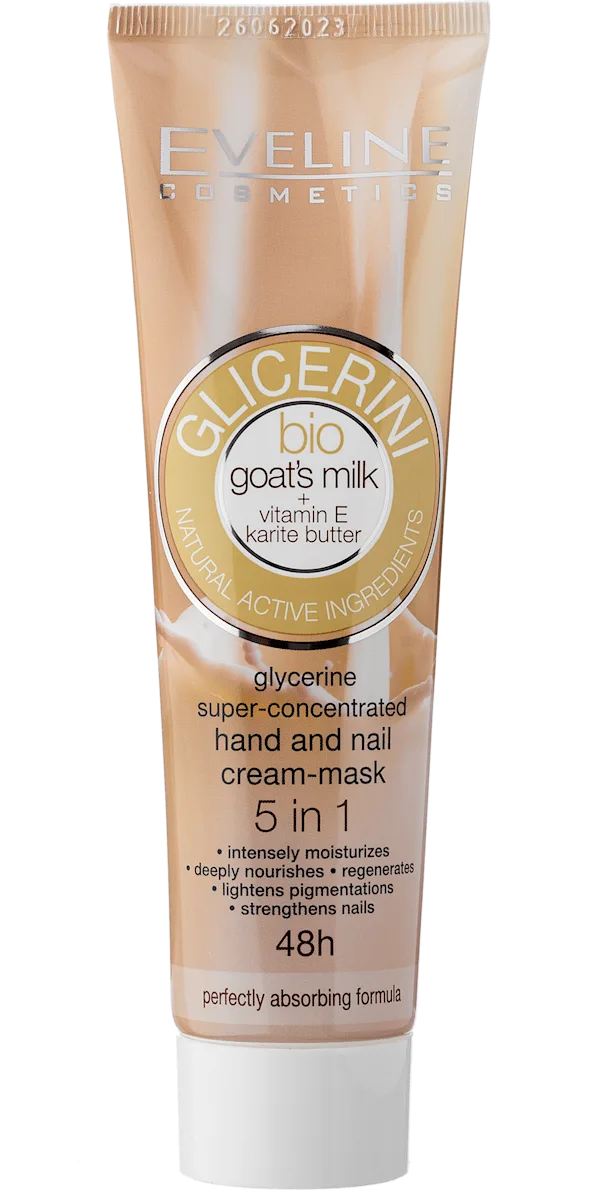 GLICERINI bio krema za ruke i nokte - kozje mleko, 100 ml