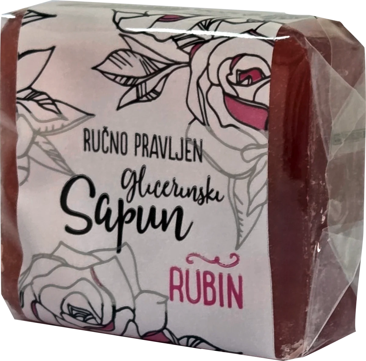 Glicerinski čvrsti sapun - RUBIN, 120 g