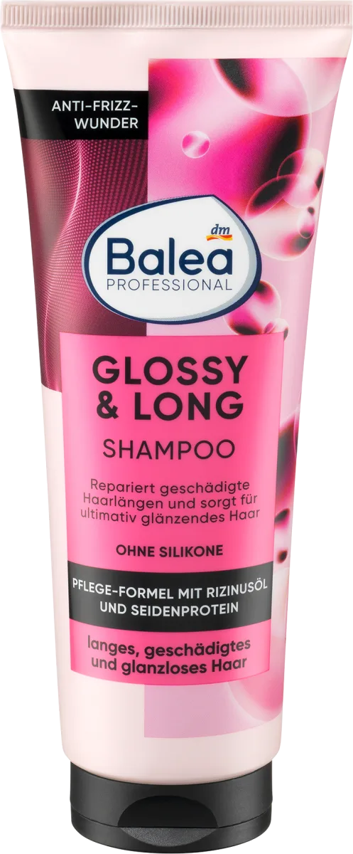 GLOSSY & LONG Šampon za dugu i oštećenu kosu, 250 ml