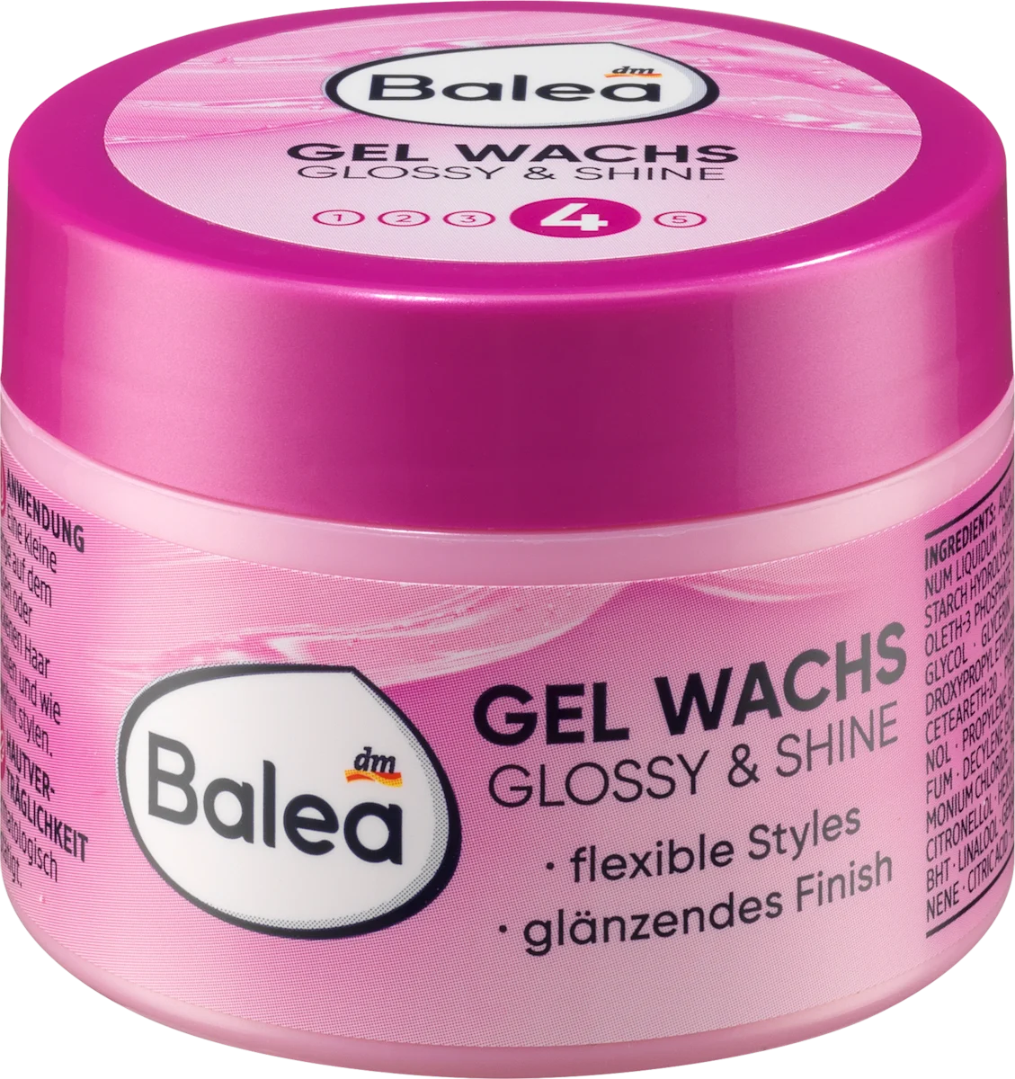 Glossy & Shine gel-vosak za sjaj kose, 75 ml