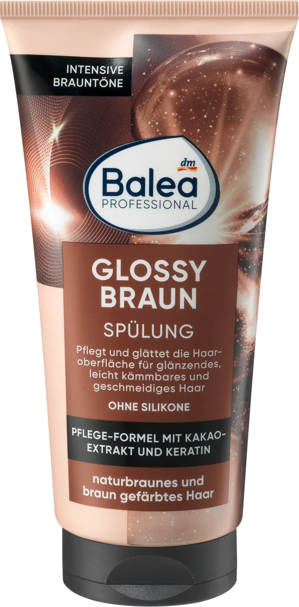 GLOSSY BRAUN balzam za smeđu kosu, 200 ml