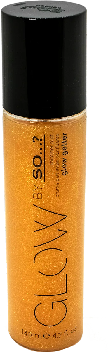 GLOW glow getter - sprej za telo sa šljokicama, 140 ml