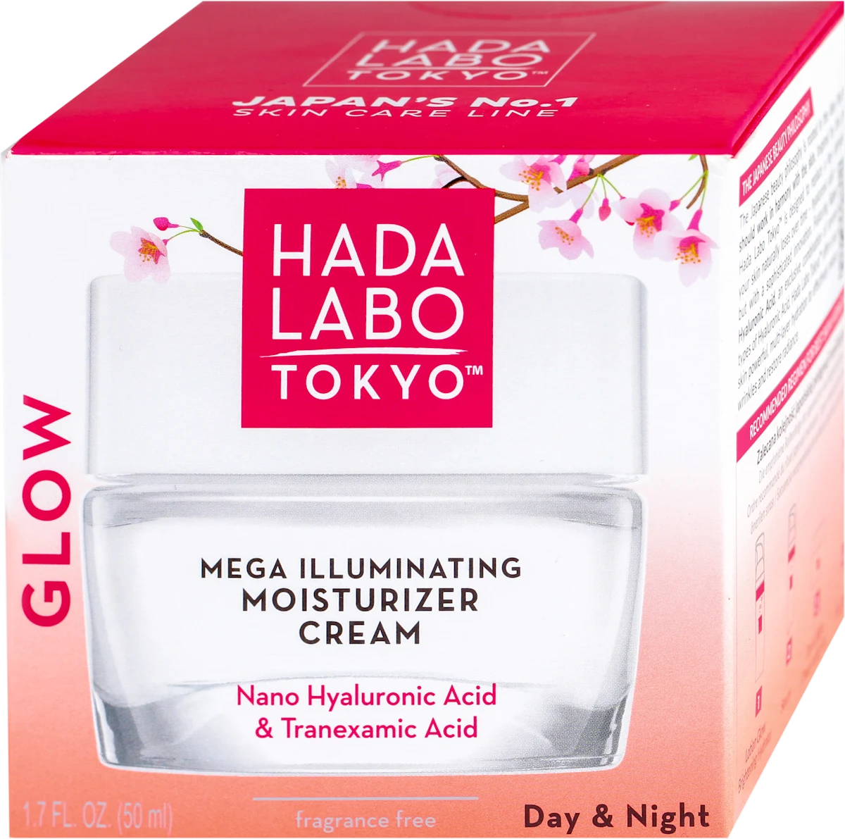 GLOW MEGA ILLUMINATING hidratantna krema za lice, 50 ml