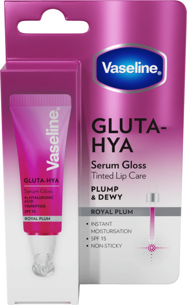 GLUTA-HYA PLUM&DEWY serum-sjaj za usne - Royal Plum, 10 ml