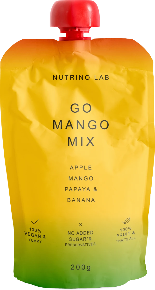 GO MANGO MIX pire - jabuka, mango, papaja, banana, 200 g
