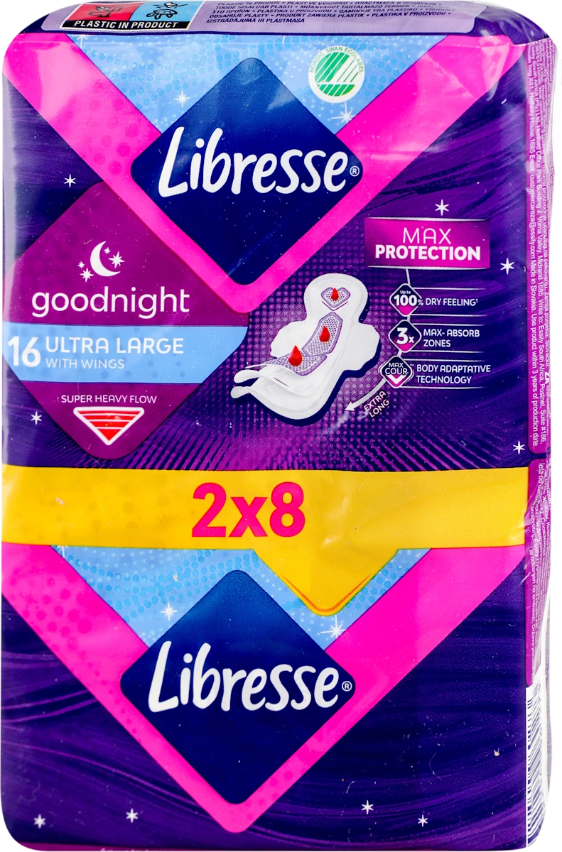 goodnight ciklusni ulošci – ultra large, 16 kom