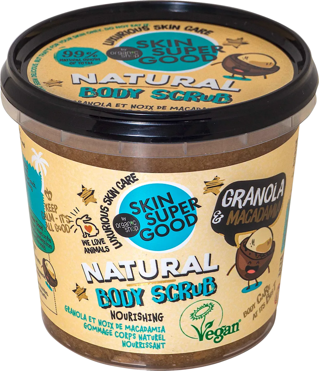 GRANOLA & MACADAMIA - Piling za telo, 360 ml