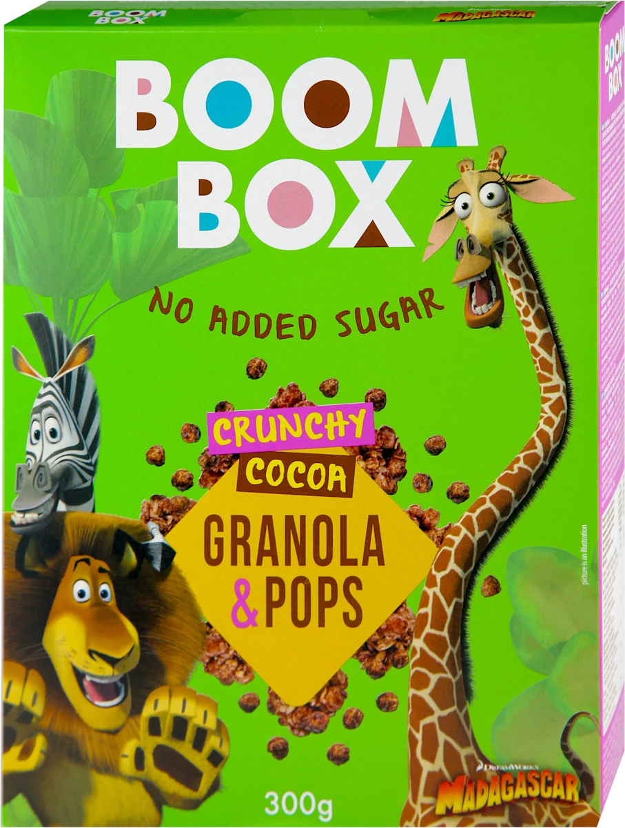 GRANOLA & POPS CRUNCHY - kakao, 300 g